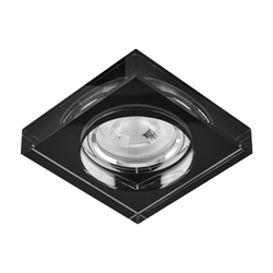 Nevo Sıva Altı Cam Spot Siyah ND502-1,02